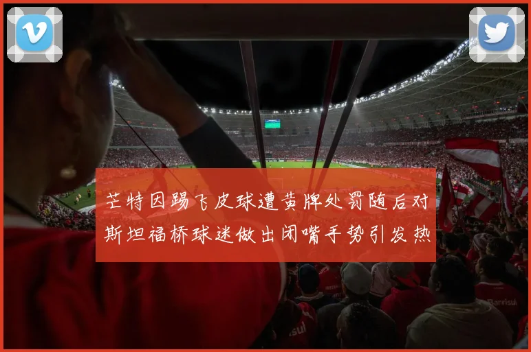芒特因踢飞皮球遭黄牌处罚随后对斯坦福桥球迷做出闭嘴手势引发热议